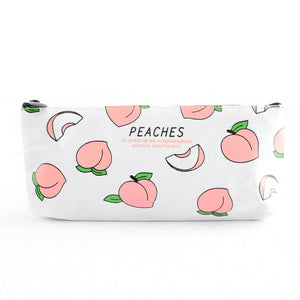 Peach pen bag